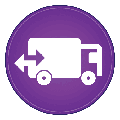 container unloading icon
