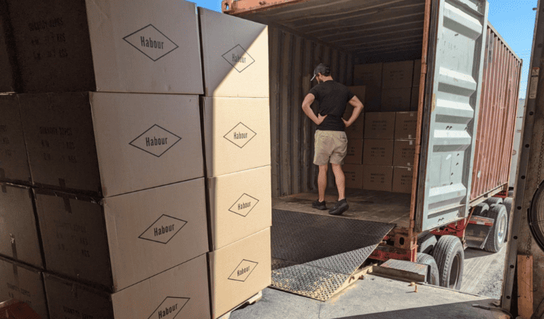 Container Unloading Service - How to Unpack a Loose Loaded 40-foot Container